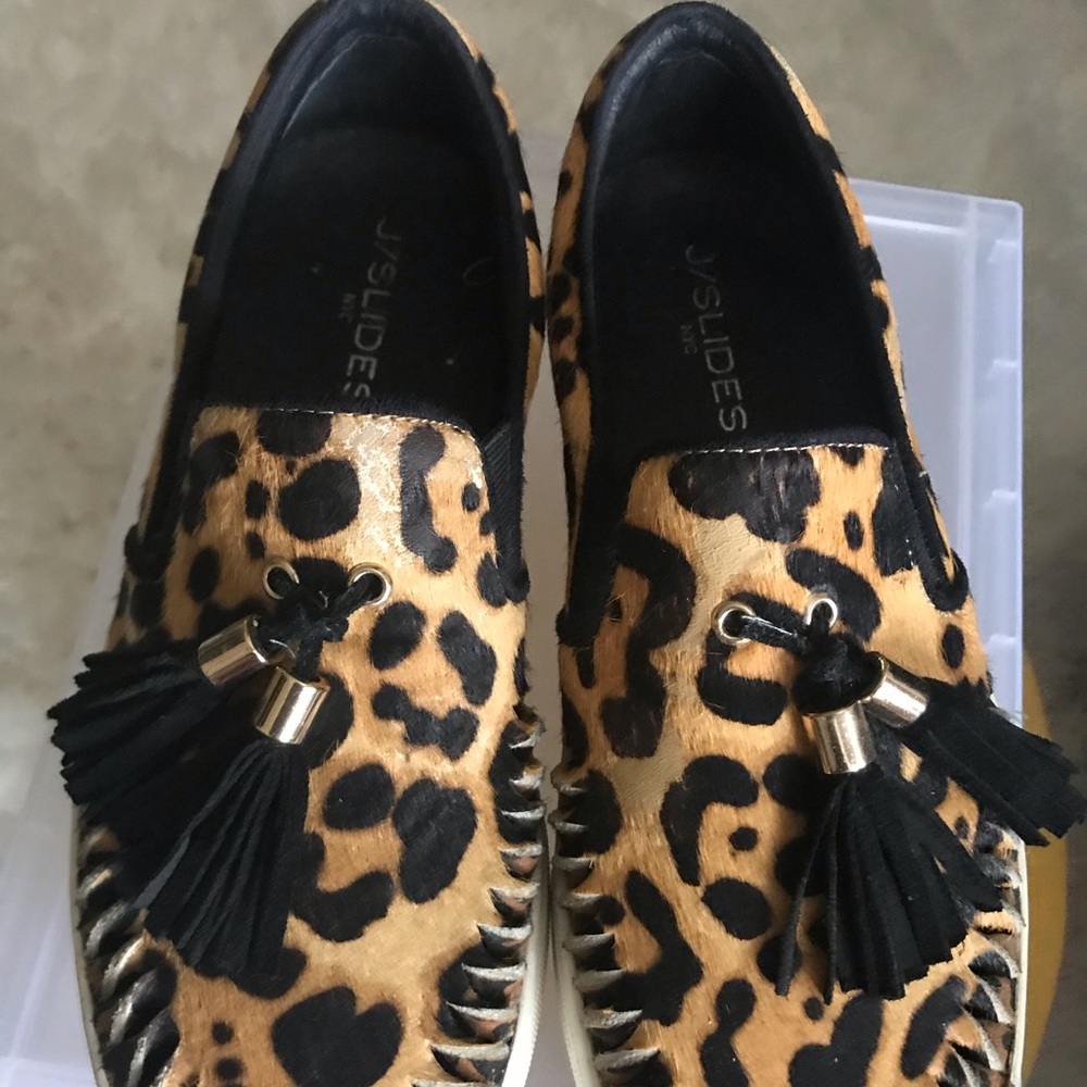 Pony hair j slides